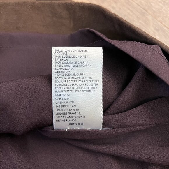 NEW Free People Sienna Goat Suede Western Mini Dress Sz XS - Picture 11 of 15